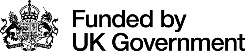 Funded by UK Gov logo